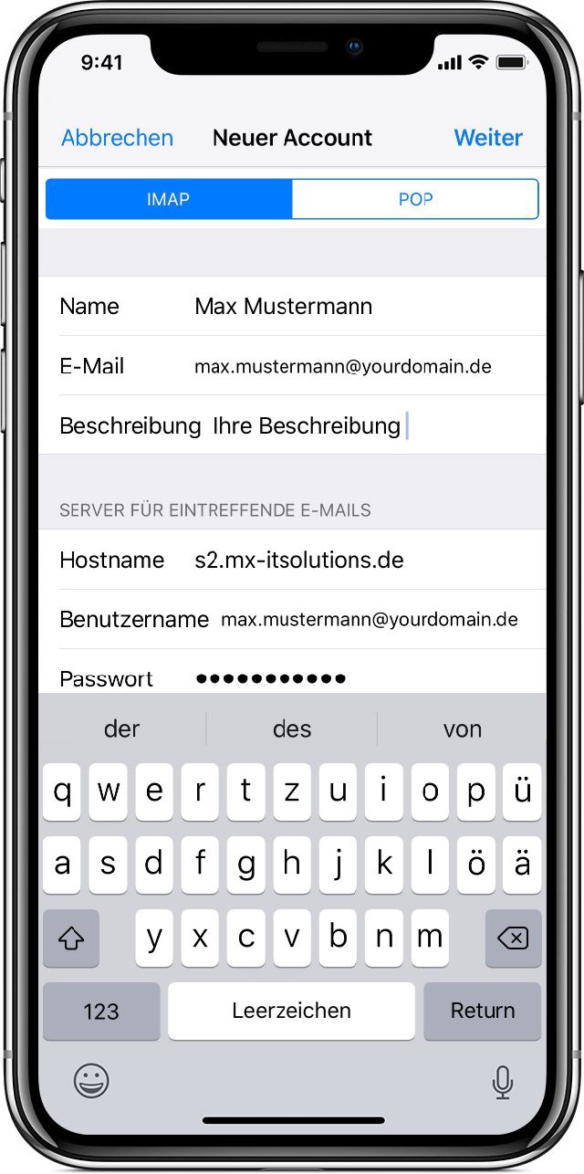 Screenshot Mail Screenshot Mail