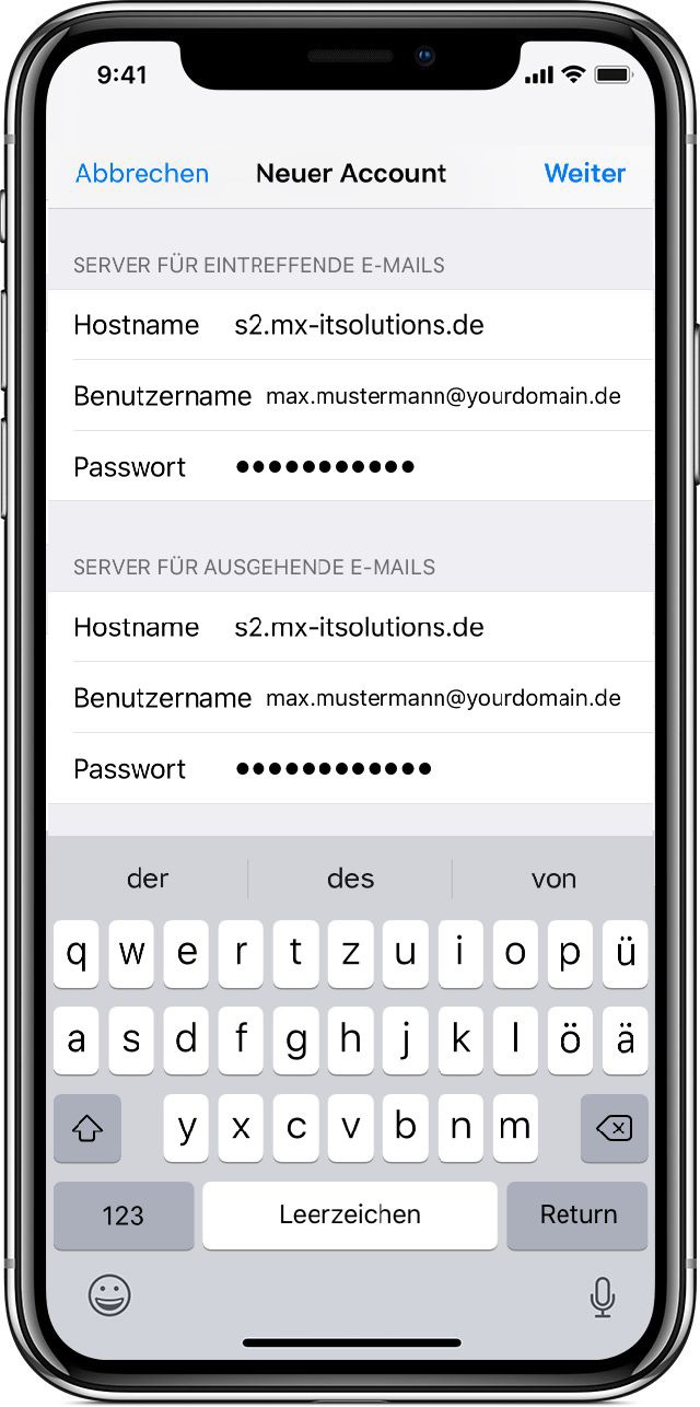 Screenshot Mail Screenshot Mail